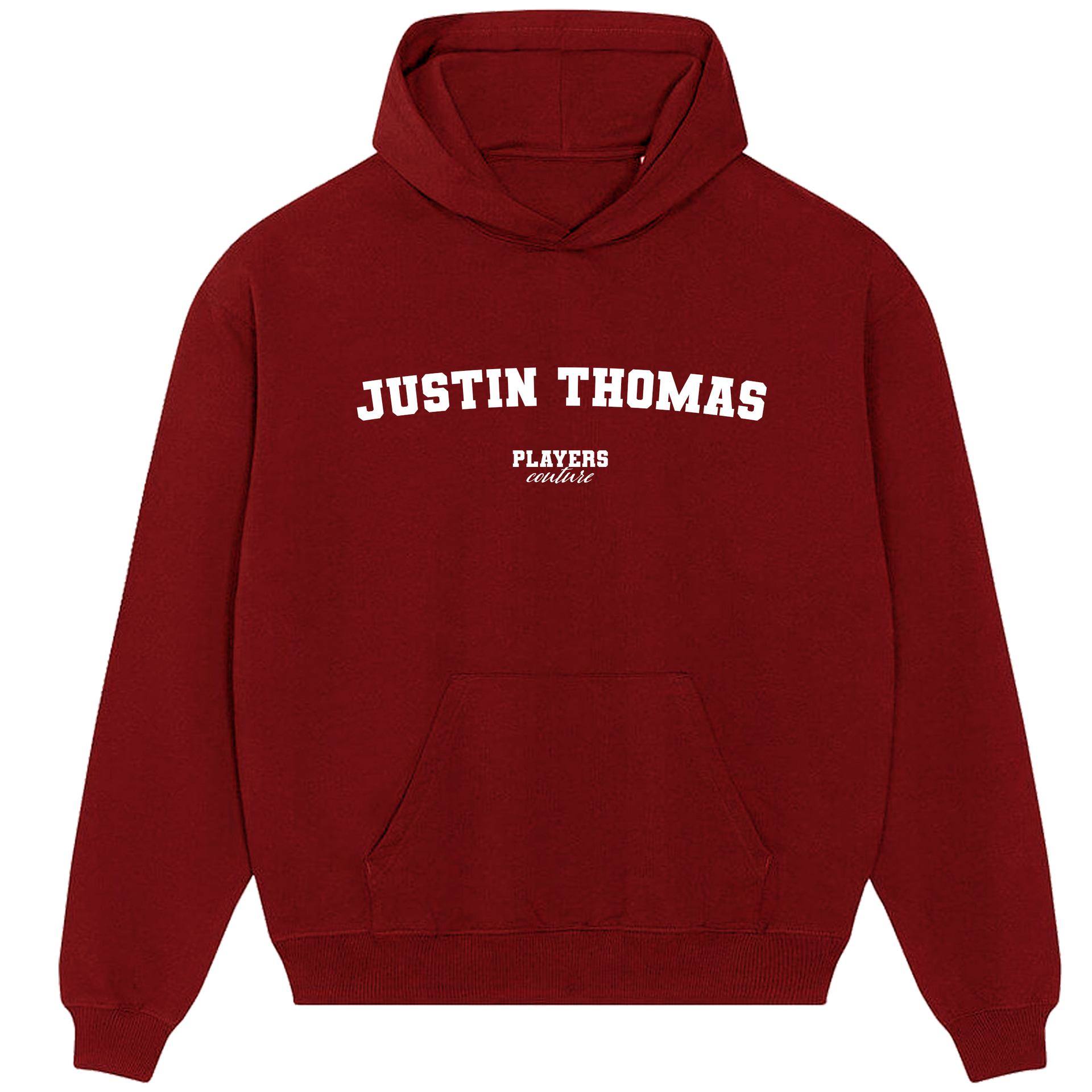 Justin Thomas Players Couture Men's Casual Hoodie Red
