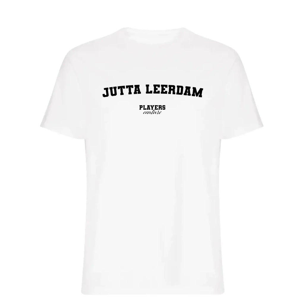 Jutta Leerdam Players Couture Men's T-Shirt - White / S | Men's, Name Collection, Olympics, Speed Skating, T-Shirts