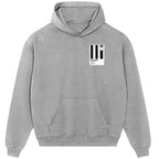 Juventus hoodie – grey men's hoodie featuring the Juventus Players Couture logo