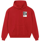 Juventus hoodie – red men's hoodie featuring the Juventus Players Couture logo