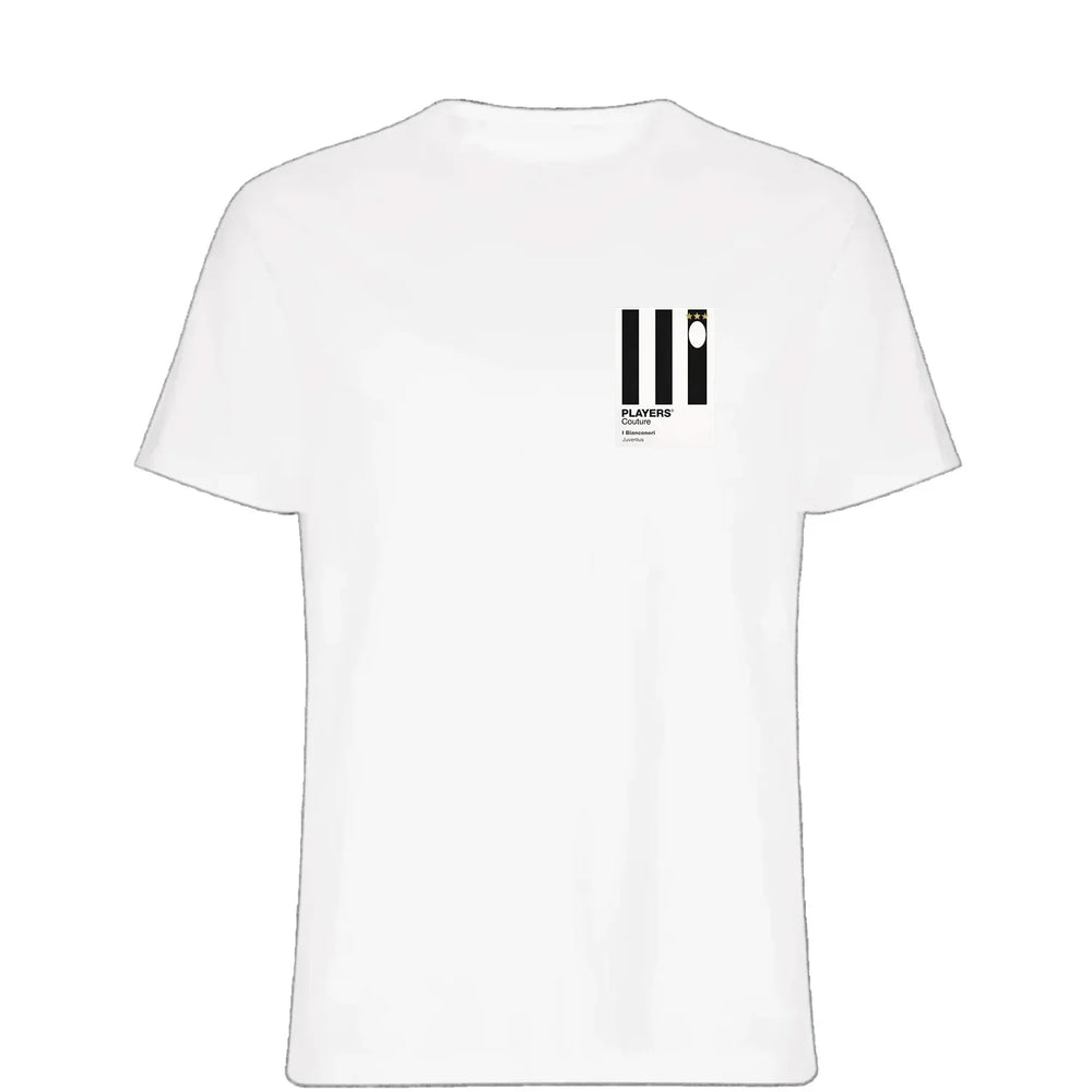 Juventus t-shirt – white men's t-shirt featuring the Juventus Players Couture logo