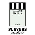 Juventus Monopoly Card hoodie – white men's hoodie with black Juventus Monopoly Card letters and Players Couture logo on the