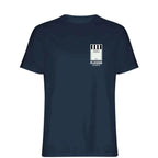 Juventus Monopoly Card t-shirt – red men's t-shirt with white Juventus Monopoly Card letters and Players Couture logo on the