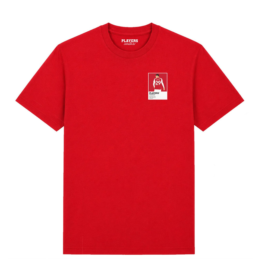 Kai Havertz Arsenal Icon Frame Men's T-Shirt – red