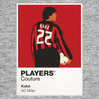 Kaka AC Milan Icon Frame Men's Hoodie — Gray Artwork
