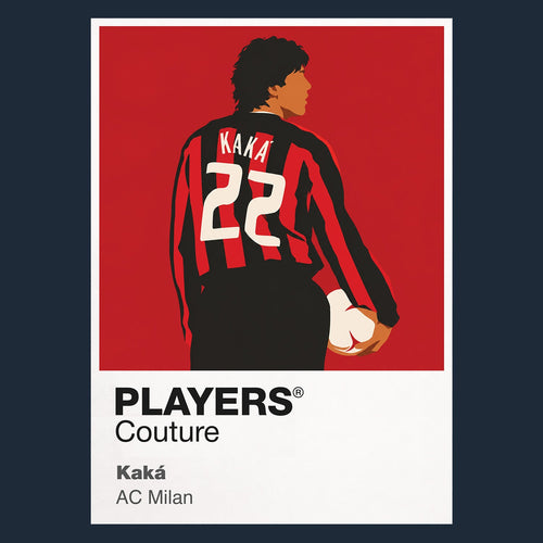 Kaka AC Milan Icon Frame Men's Hoodie — Navy Artwork
