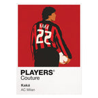 Kaka AC Milan Icon Frame Kids T-Shirt — White Artwork
