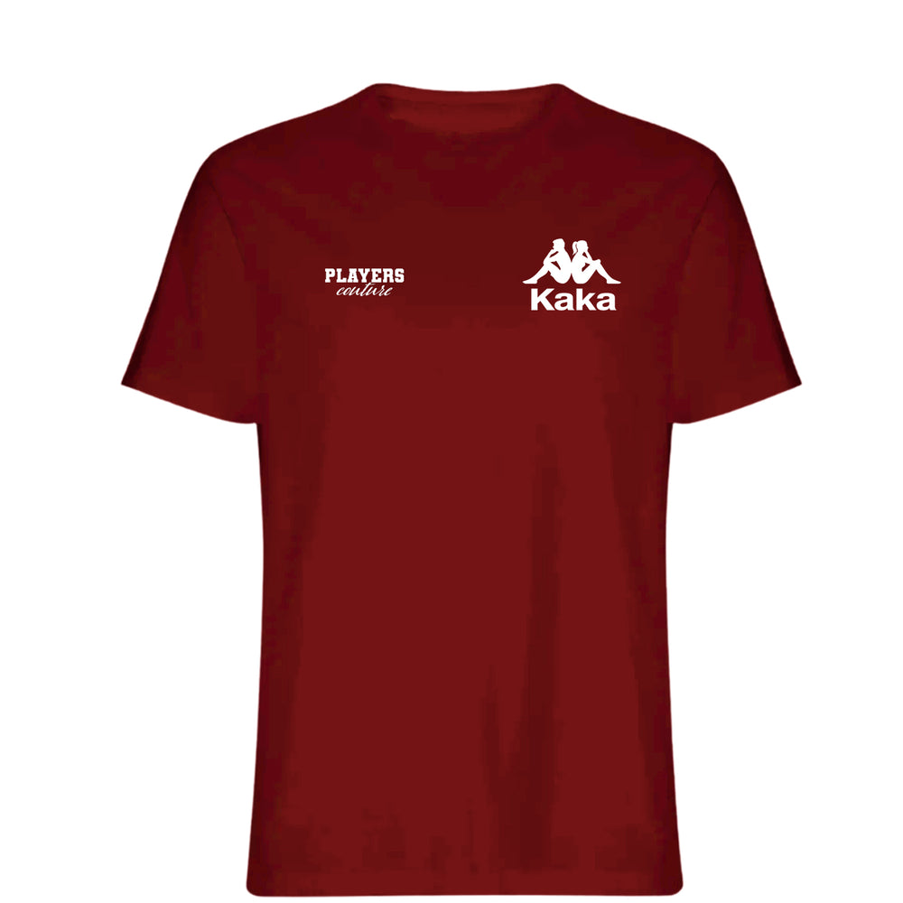Kaka Logo Players Couture Mens T-Shirt Red