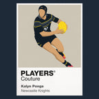 Kalyn Ponga Newcastle Knights rugby league hoodie navy