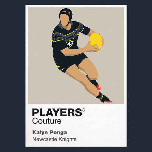 Kalyn Ponga Newcastle Knights rugby league hoodie navy