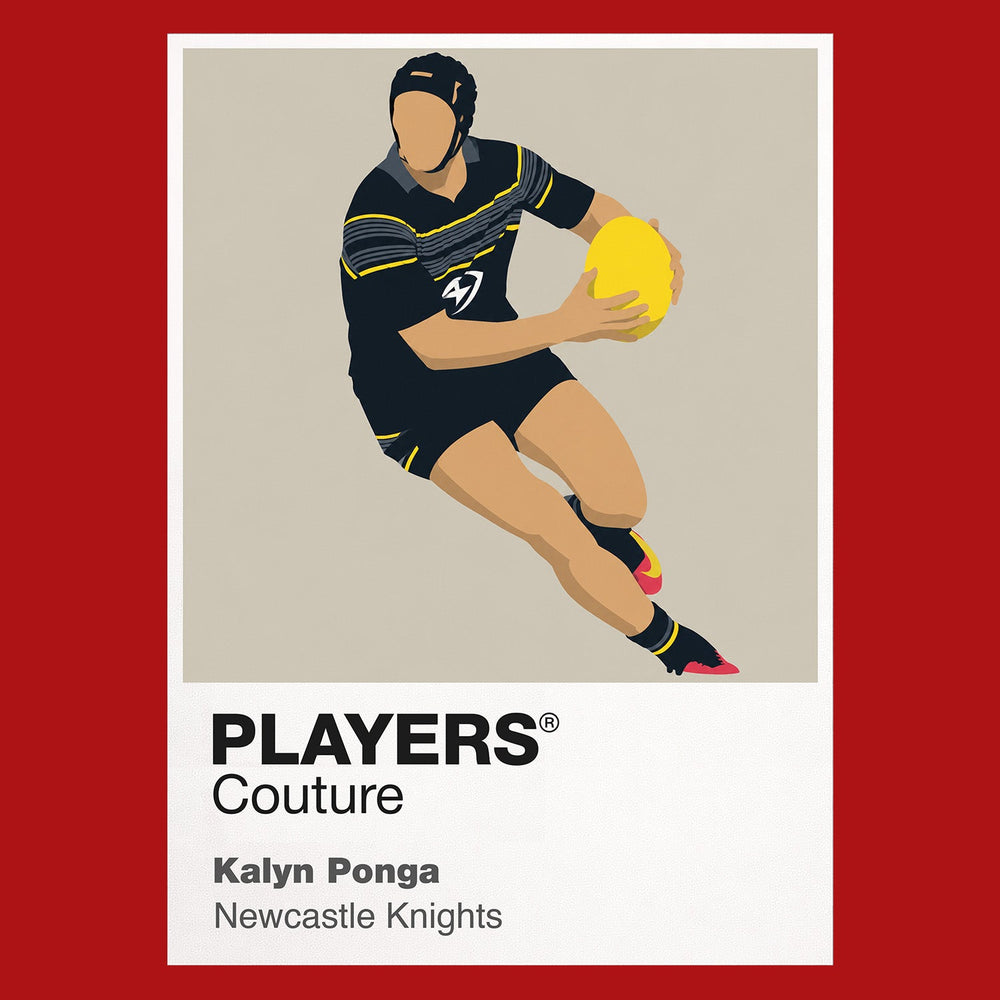 Kalyn Ponga Newcastle Knights rugby league hoodie red