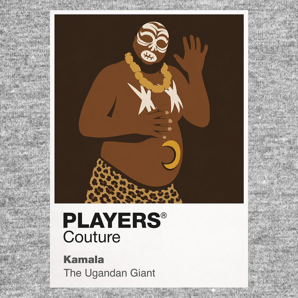 Kamala Wrestling Icon Frame Men's T-Shirt