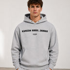 Kareem Abdul-Jabbar grey hoodie lifestyle image 3
