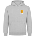 Kareem Abdul-Jabbar Lakers Basketball Icon Frame Men's Hoodie - Gray