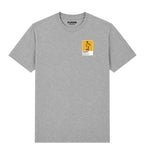 Kareem Abdul-Jabbar Lakers Basketball Icon Frame Men's T-Shirt - Gray