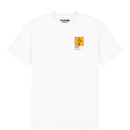 Kareem Abdul-Jabbar Lakers Basketball Icon Frame Men's T-Shirt - White
