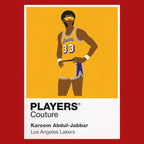 Kareem Abdul-Jabbar Lakers Basketball Icon Frame - Icon Design (View 8)
