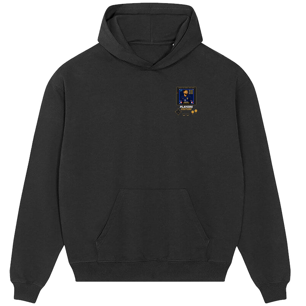 Karim Benzema Icon 8-Bit Men's Hoodie - image 2