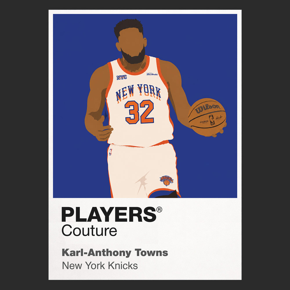 Karl-Anthony Towns Knicks Basketball Icon Frame - Icon Design