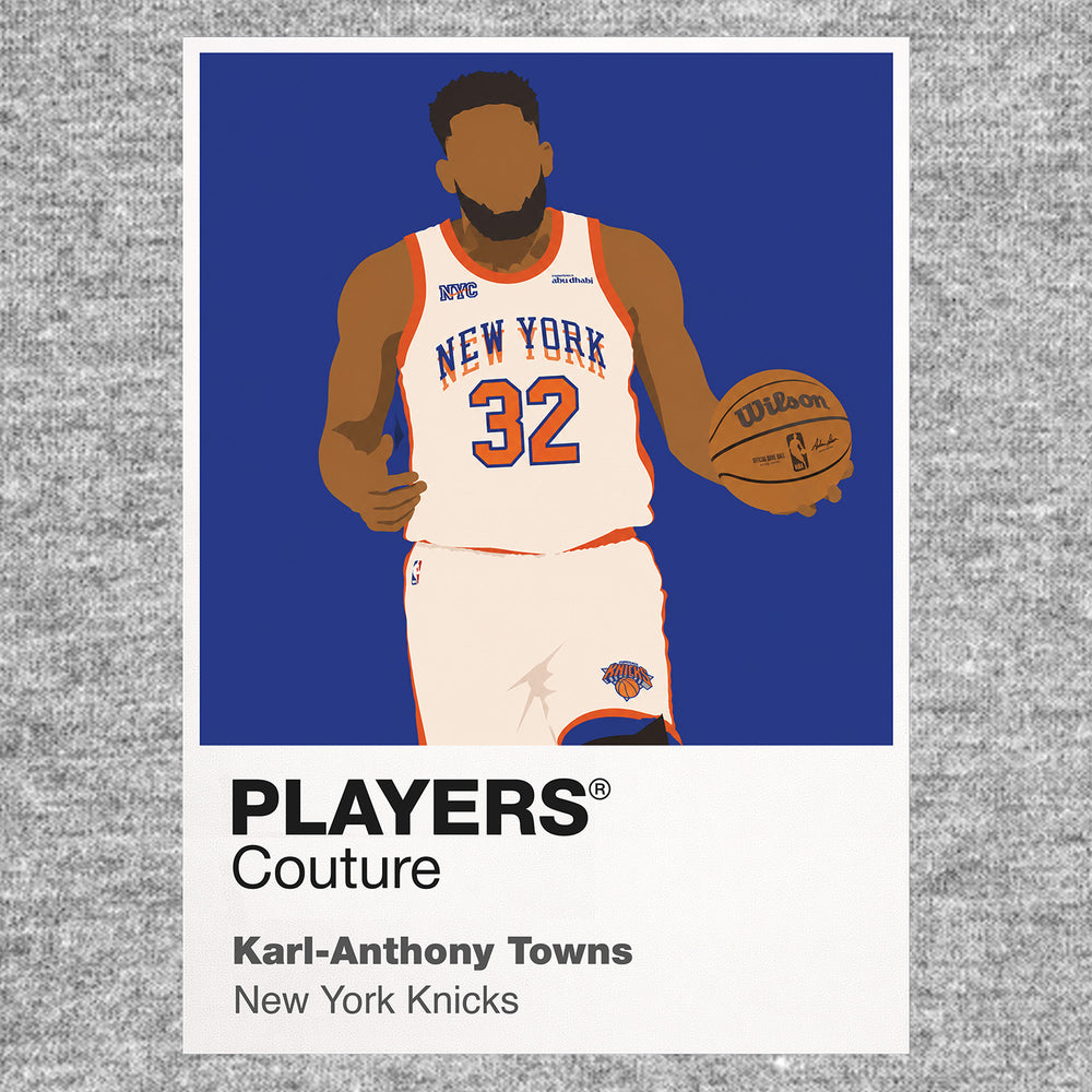 Karl-Anthony Towns Knicks Basketball Icon Frame - Icon Design (View 6)