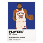 Karl-Anthony Towns Knicks Basketball Icon Frame - Icon Design (View 7)