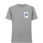 Karl Malone 32 t-shirt – grey men's t-shirt featuring the Karl Malone 32 Players Couture logo