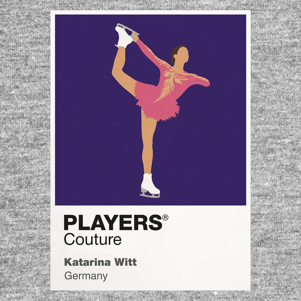 Katarina Witt Olympics Icon Frame Men's Hoodie
