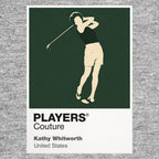 Kathy Whitworth Golf Icon Frame Men's Polo Shirt