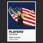 Katie Ledecky Olympics Icon Frame Men's Hoodie