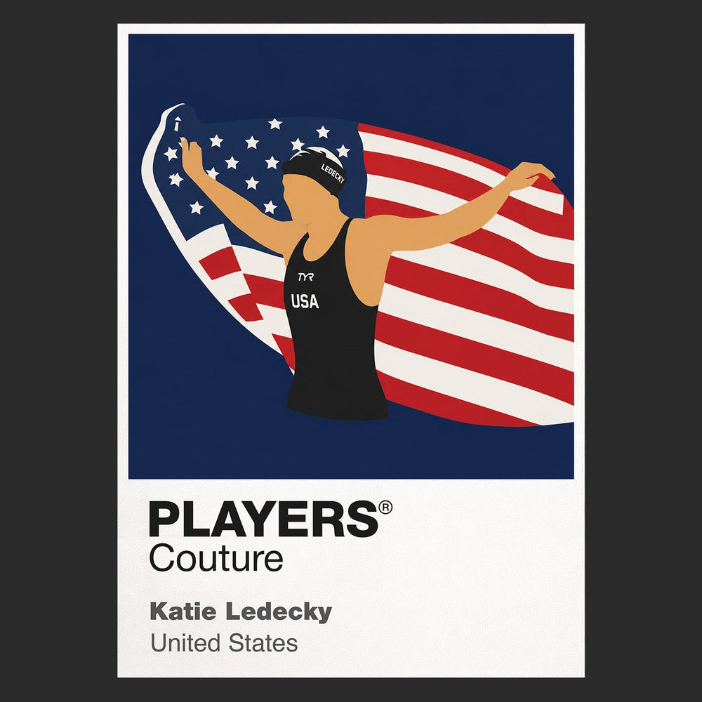 Katie Ledecky Olympics Icon Frame Men's T-Shirt