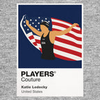 Katie Ledecky Olympics Icon Frame Men's Hoodie