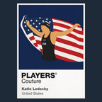 Katie Ledecky Olympics Icon Frame Men's Hoodie