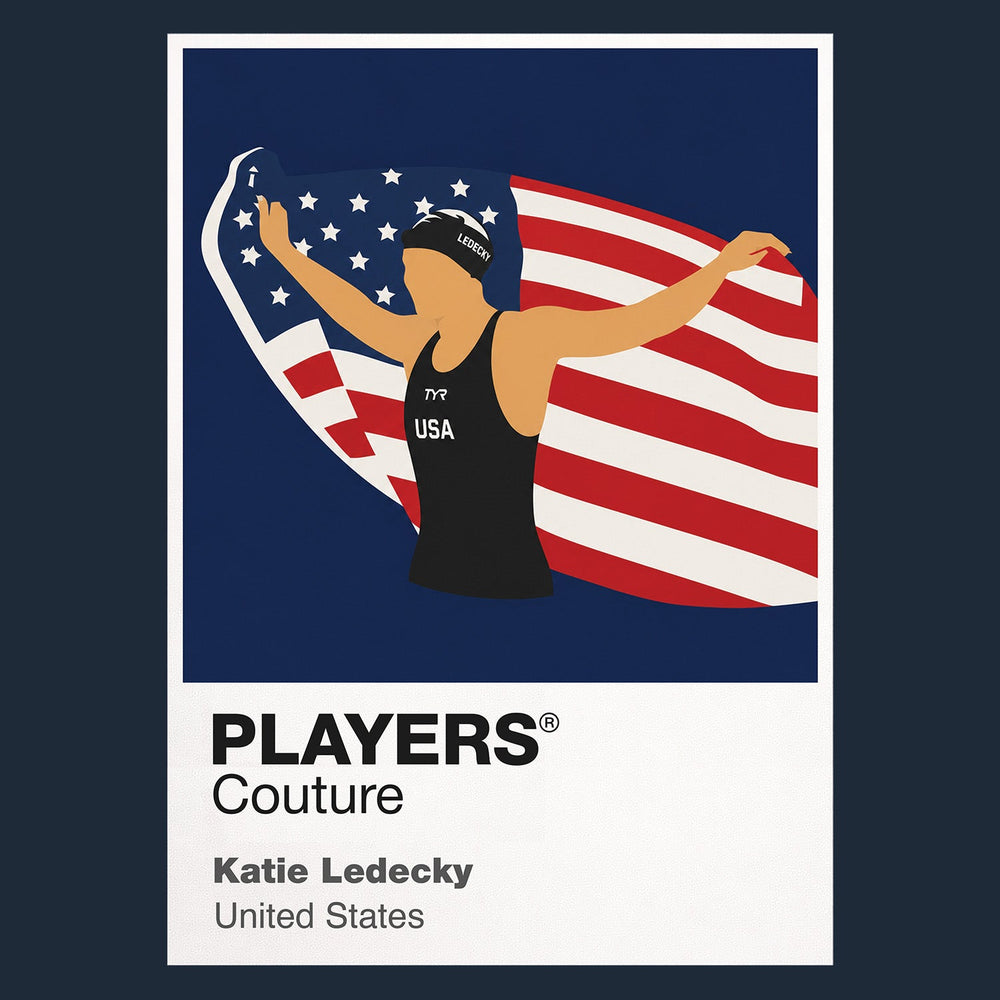Katie Ledecky Olympics Icon Frame Men's T-Shirt