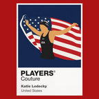 Katie Ledecky Olympics Icon Frame Men's Hoodie