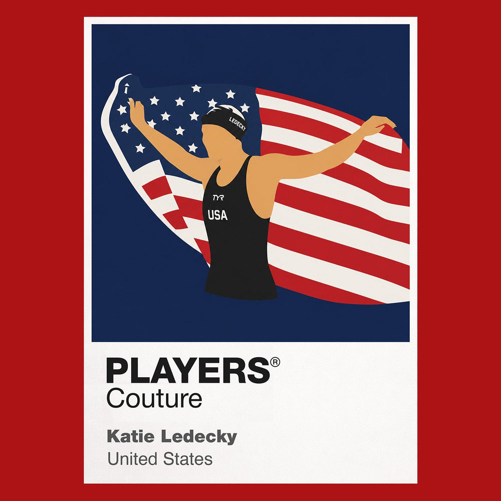 Katie Ledecky Olympics Icon Frame Men's T-Shirt