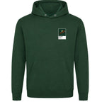 Kauto Star horse racing hoodie – mens forest green hoodie view