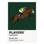 Kauto Star horse racing T-shirt – white view