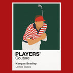 Keegan Bradley Golf Icon Frame Men's Polo Shirt