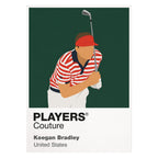 Keegan Bradley Golf Icon Frame Men's Polo Shirt