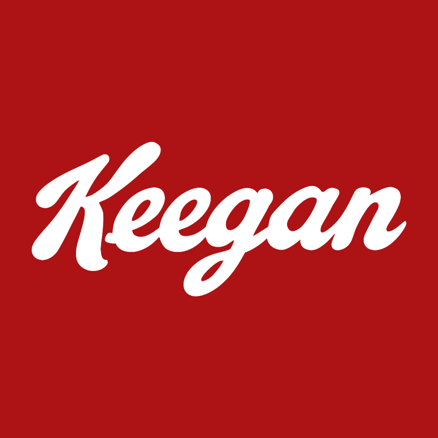 Keegan Logo Players Couture Mens T-Shirt