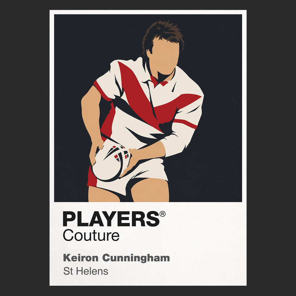 Keiron Cunningham St Helens rugby league hoodie black