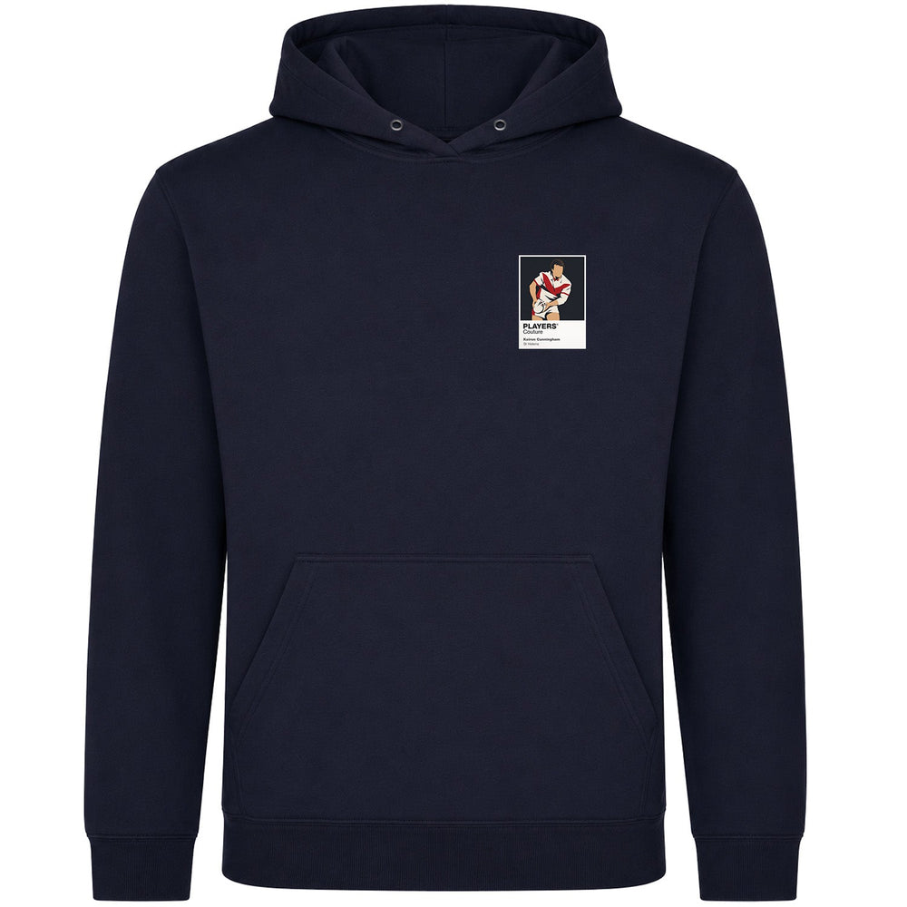 Keiron Cunningham St Helens rugby league Icon Frame men's hoodie