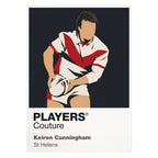 Keiron Cunningham St Helens rugby league hoodie white