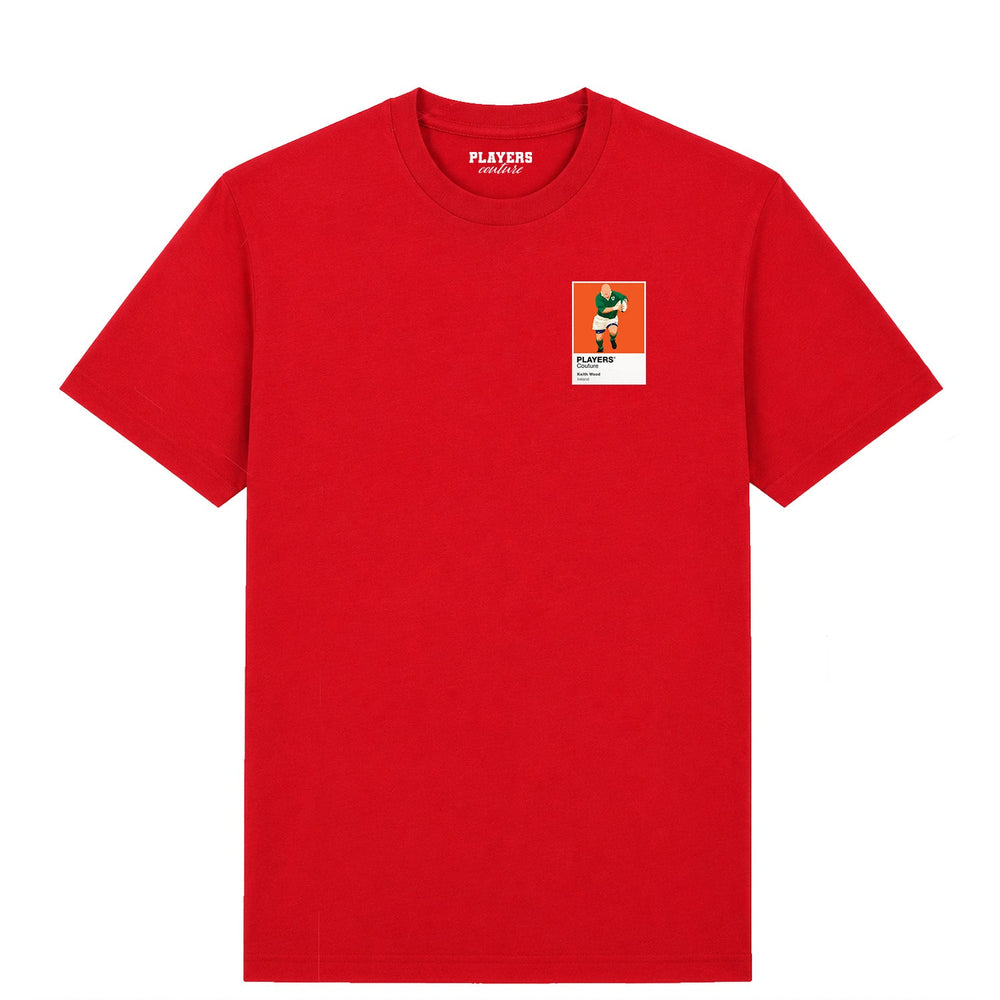 Keith Wood Rugby Union Icon Frame Men's T-Shirt – image 4