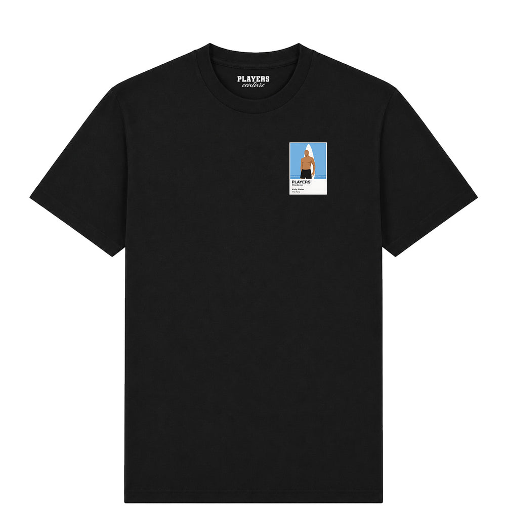 Kelly Slater 2 Surfing Icon Frame Men's T-Shirt - Black