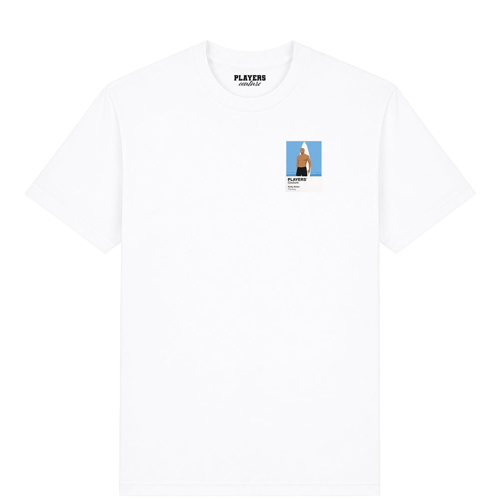 Kelly Slater 2 Surfing Icon Frame Men's T-Shirt - White