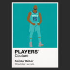 Kemba Walker Hornets Basketball Icon Frame - Icon Design (View 9)