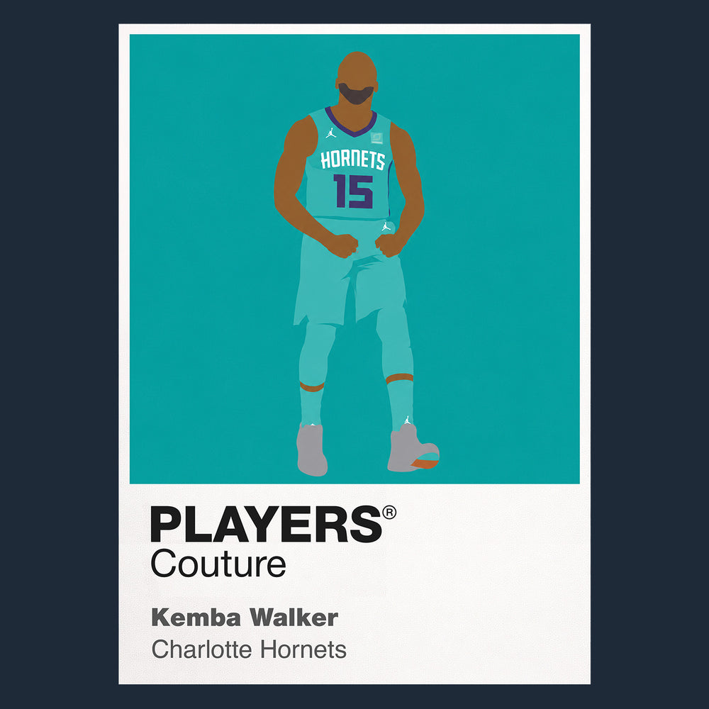 Kemba Walker Hornets Basketball Icon Frame - Icon Design