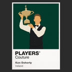 Ken Doherty Snooker Icon Frame Men's Hoodie