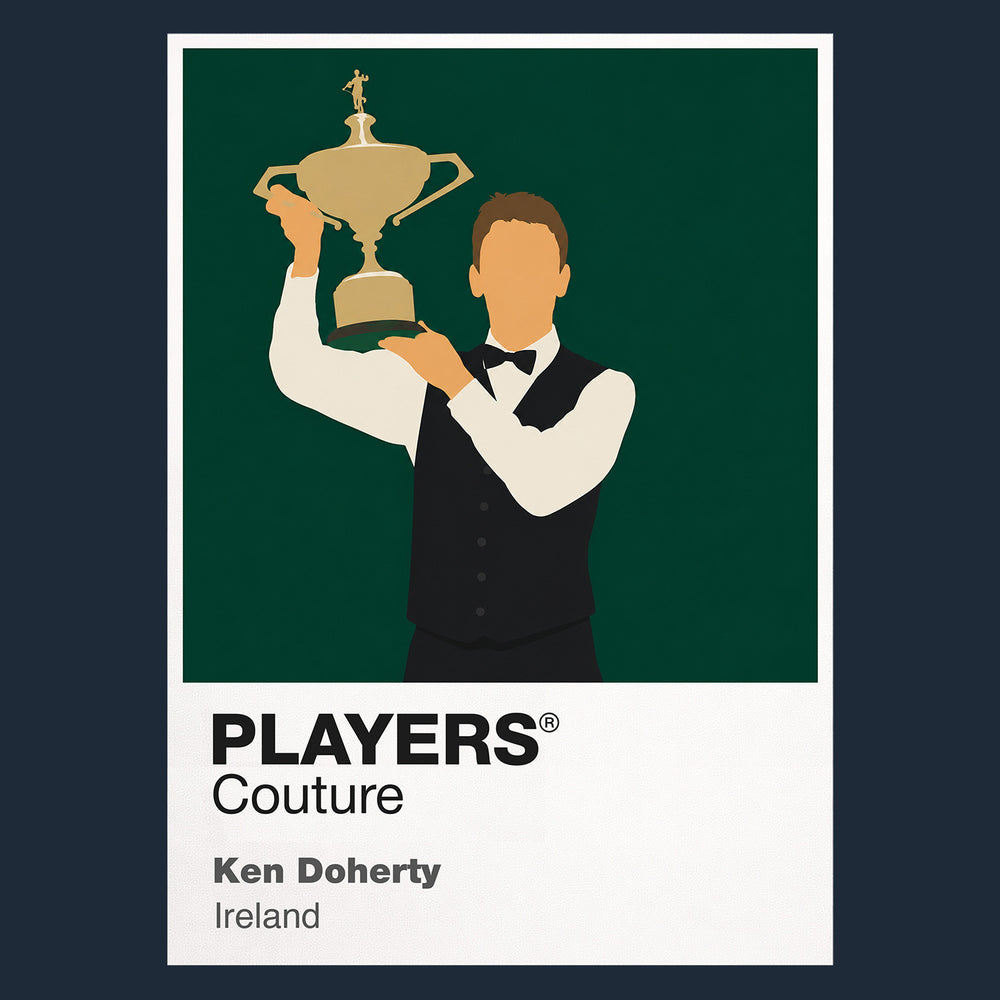 Ken Doherty Snooker Icon Frame Men's Hoodie